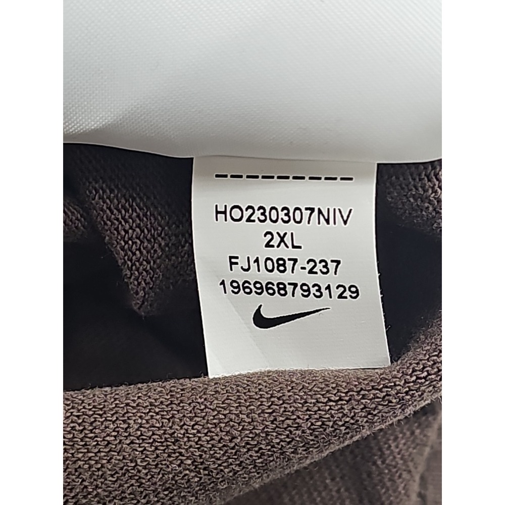 Nike Air Inc Long Sleeve Graphic Tee Brown 100%‎ Cotton Mens Size XXL - Picture 7 of 13